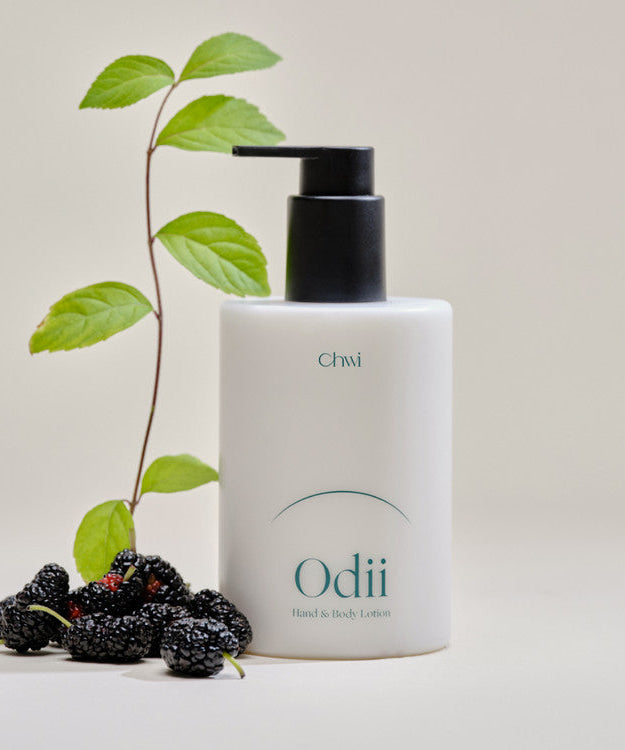 CHWI (CHI) Odii Hand & Body Lotion 300ml bottle with berries and leaves