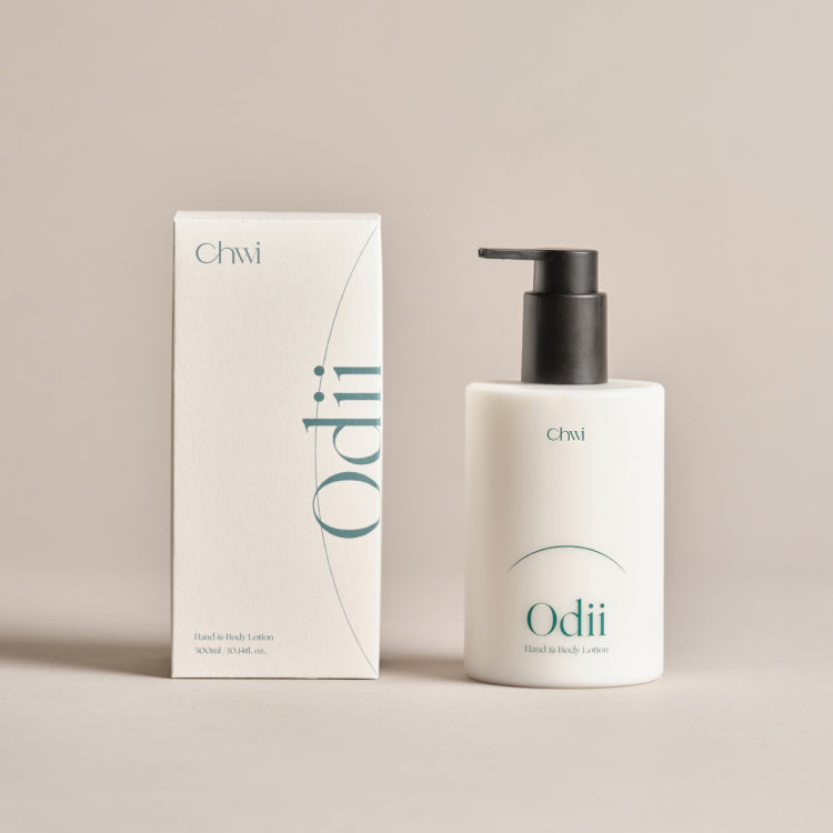 CHWI (CHI) Odii Hand & Body Lotion 300ml bottle and packaging