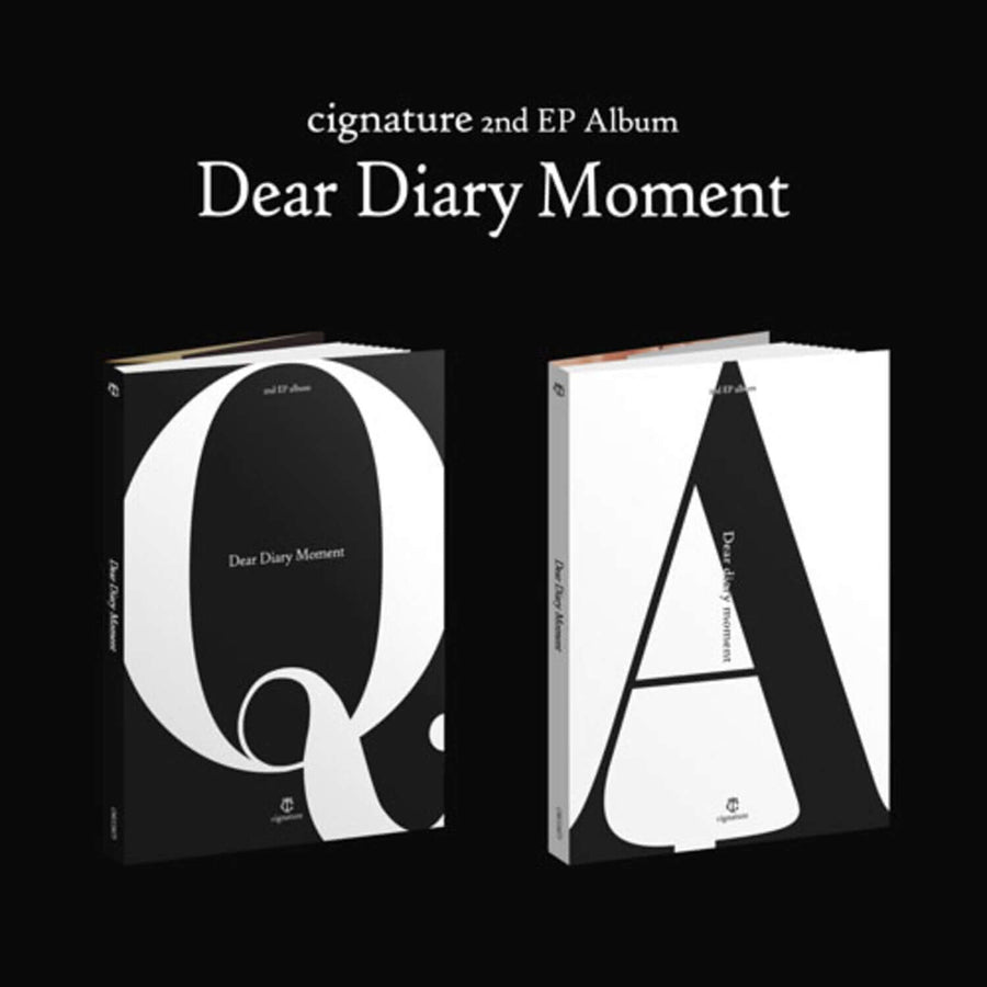 Cignature - Cignature 2nd EPアルバム [Dear Diary Moment] (セット) - Kpopアルバム