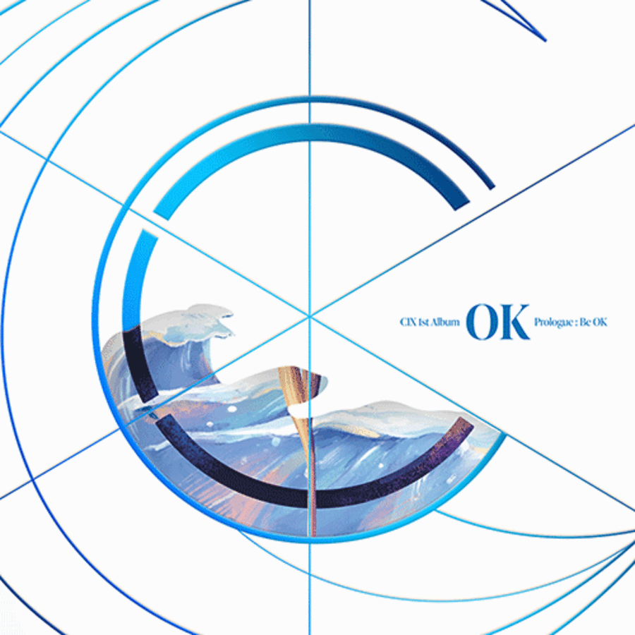 Cix - 1st Album 'Ok' Prologue : [Be Ok] (Wave Ver.) - Kpop アルバム
