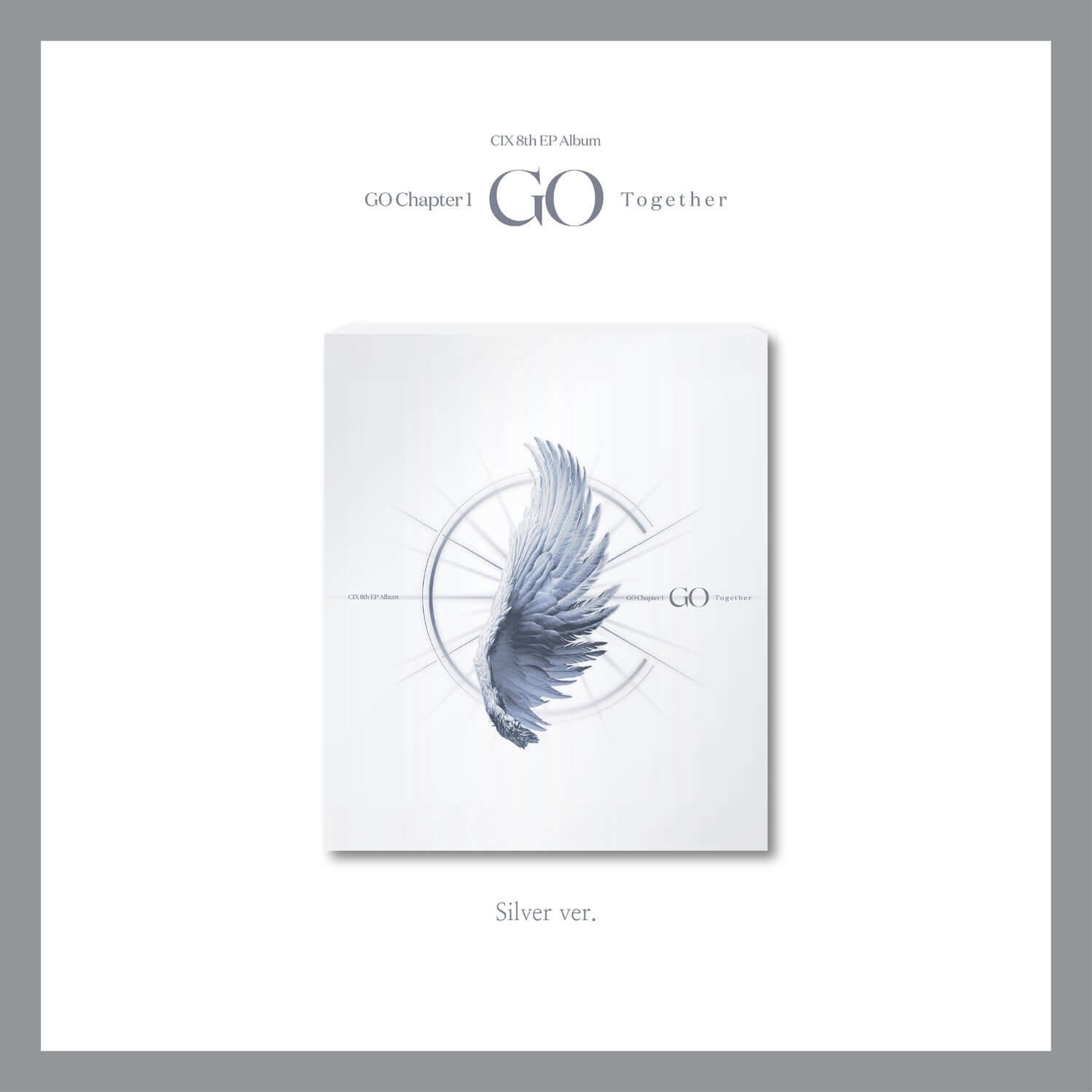 CIX - 8th Album [GO Chapter 1 : GO Together] (Silver ver.) - | Kool Seoul - Buy Kpop Albums Online