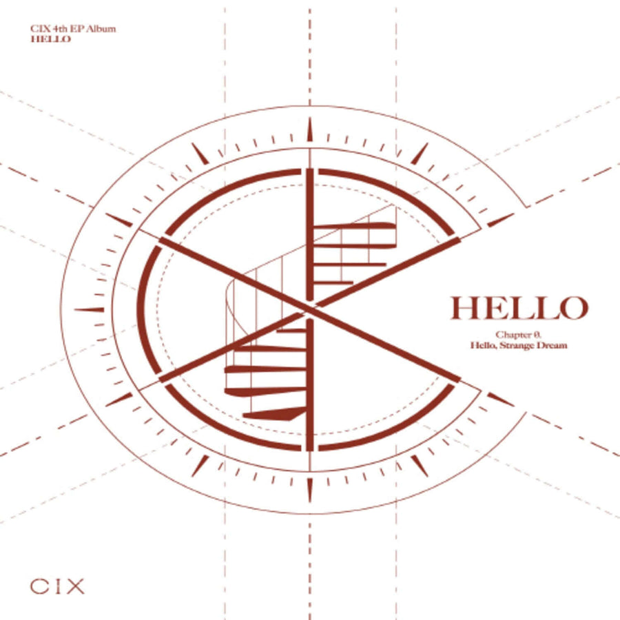 Cix - [Set] Cix 4th Ep Album Hello’ Chapter Ø. [Hello, Strange Dream] Hello+Stage - Kpopアルバム