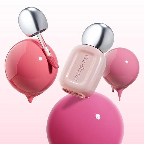 CORALHAZE Dew Drop Tint 4.5g with shades of pink and silver highlights