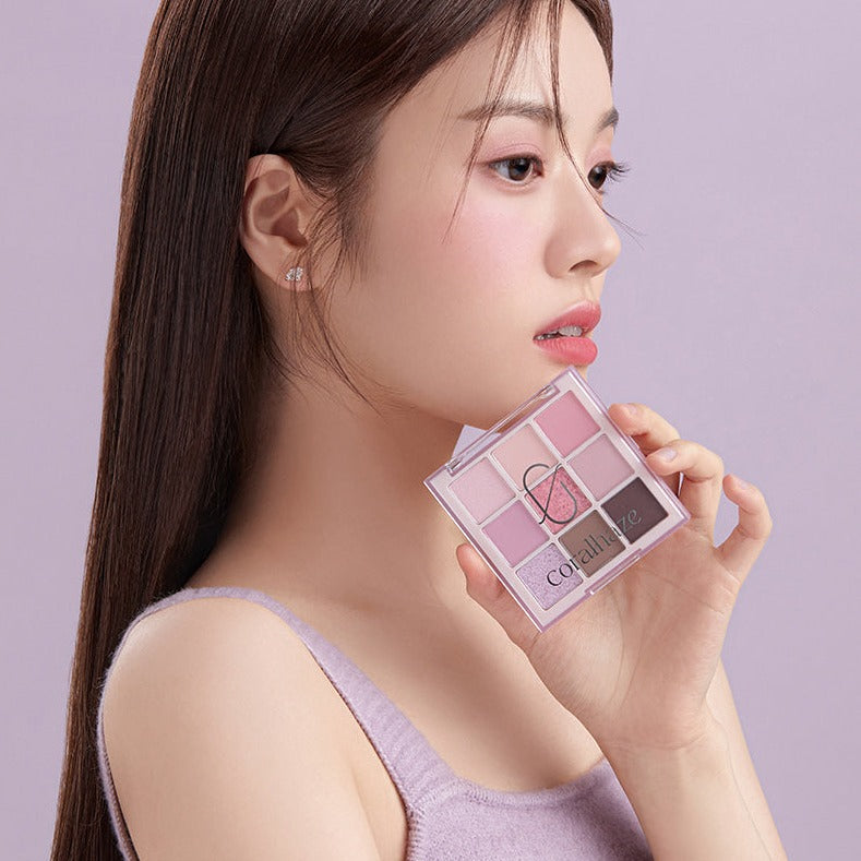 CORALHAZE Mood Blending Shadow Palette #03PinkMoon | Kool Seoul