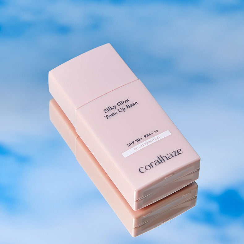 CORALHAZE Silky Glow Tone Up Base 30ml | Kool Seoul