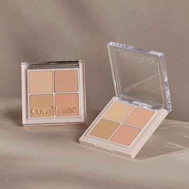 CORALHAZE Skin Fit Concealer Palette | Kool Seoul