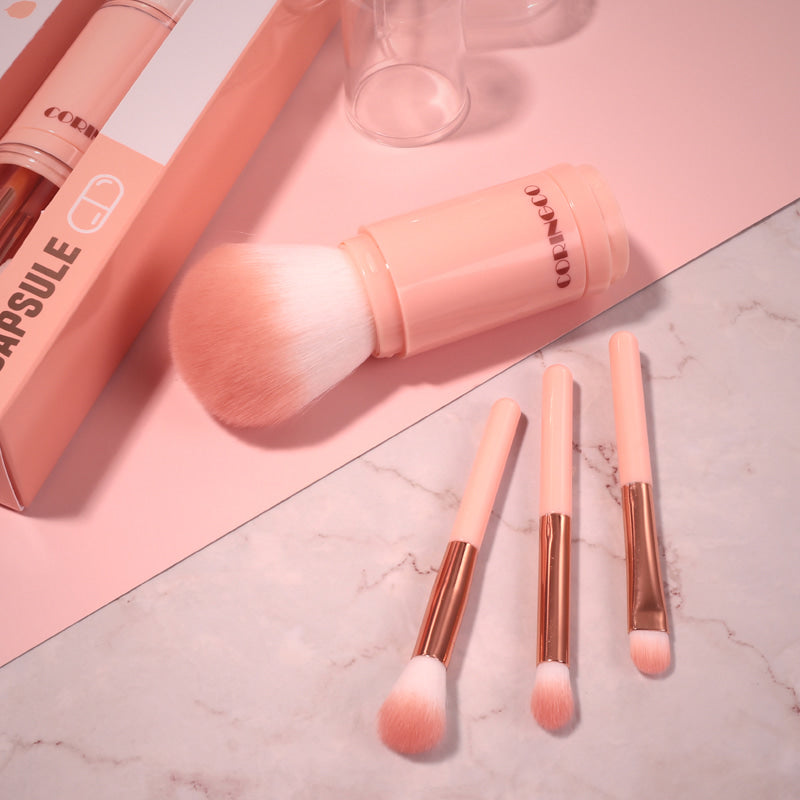 CORINGCO Cotton Candy Capsule Make-up Brush | Kool Seoul