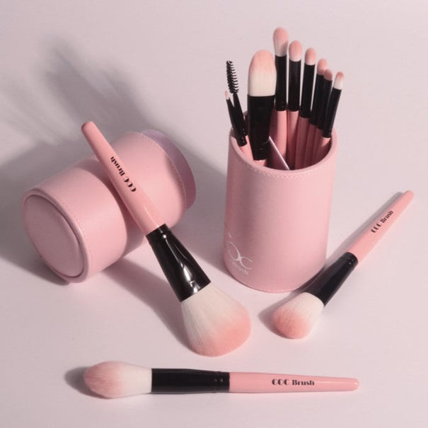CORINGCO Cotton Candy Make-up Brush 12p Set available on Koolseoul.com, your Korean Eshop from Seoul !
