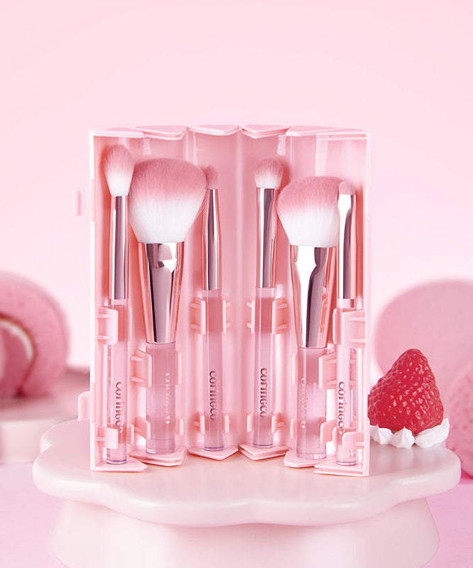 CORINGCO Pink Roll Brush 6p Set | Kool Seoul