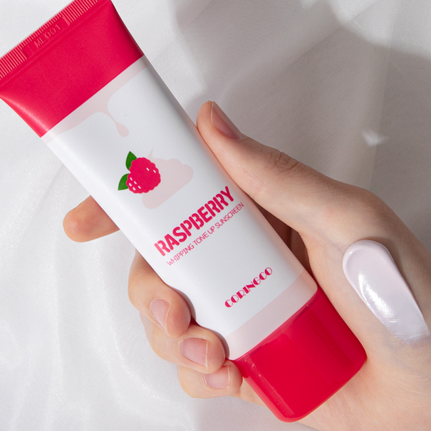 CORINGCO Rasberry Whipping Tone Up Sunscreen 50ml available on Koolseoul.com, your Korean Eshop from Seoul !