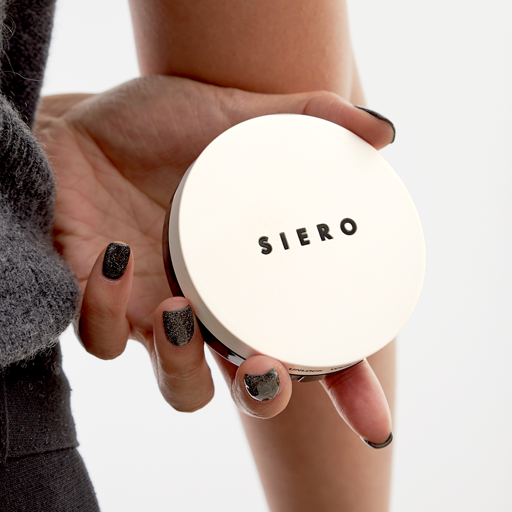 COSIERO Coco Aqua Black Cushion