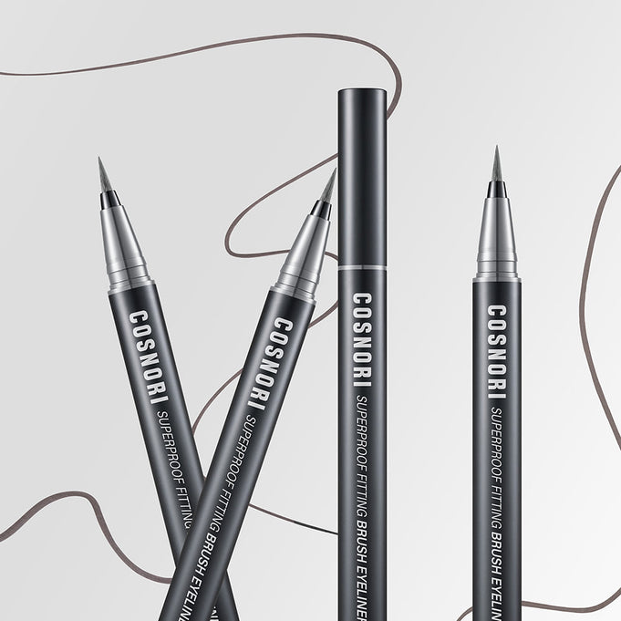 COSNORI Superproof Fiting Brush Eyeliner | Kool Seoul