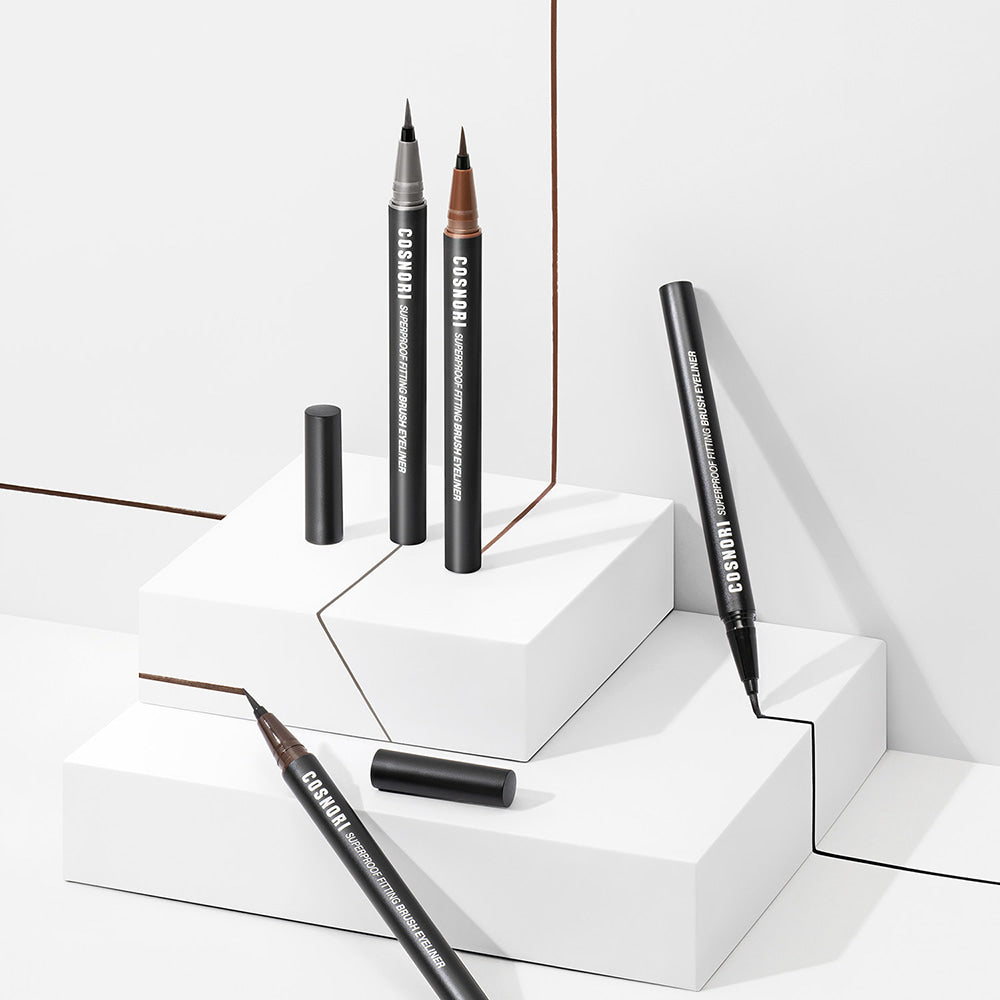 COSNORI Superproof Fiting Brush Eyeliner | Kool Seoul