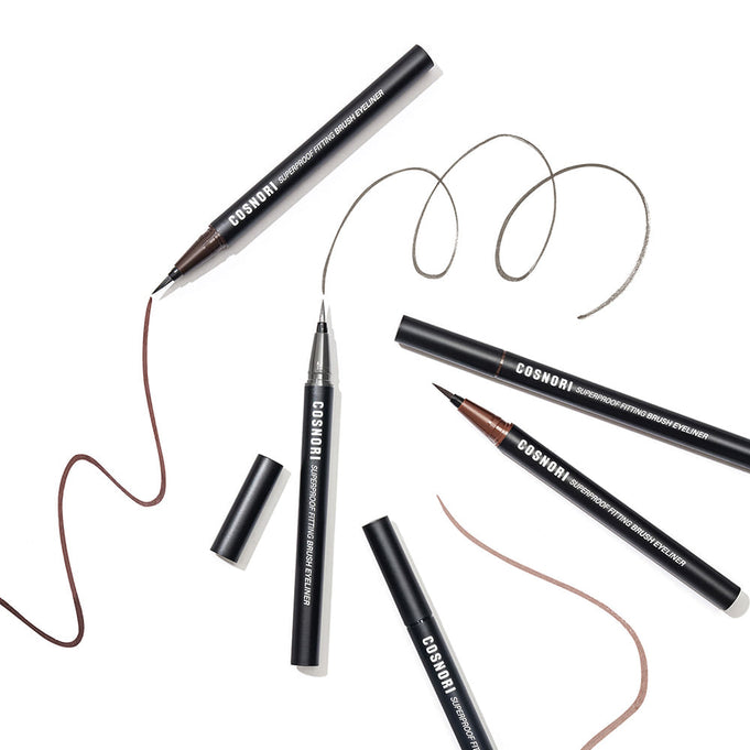 COSNORI Superproof Fiting Brush Eyeliner | Kool Seoul