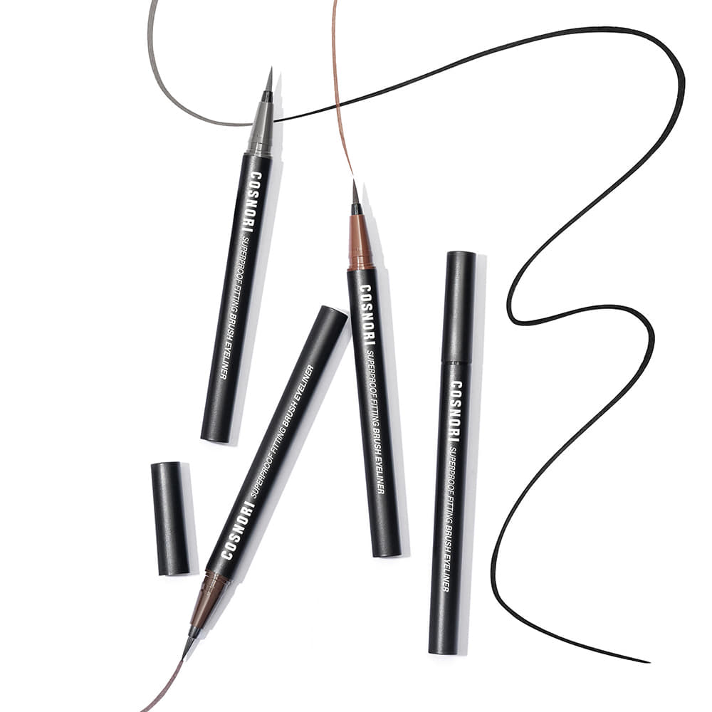 COSNORI Superproof Fiting Brush Eyeliner | Kool Seoul