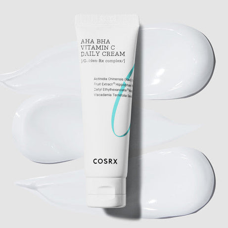 COSRX AHA BHA Vitamin C Daily Cream 50ml available on Koolseoul.com, your Korean Eshop from Seoul !