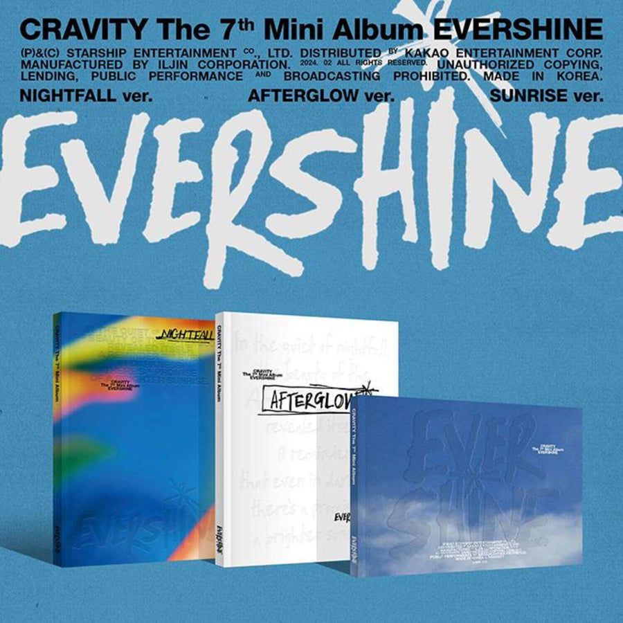 Cravity - 7th Album [Evershine] (Random 1 Of 3) - Kpop Album