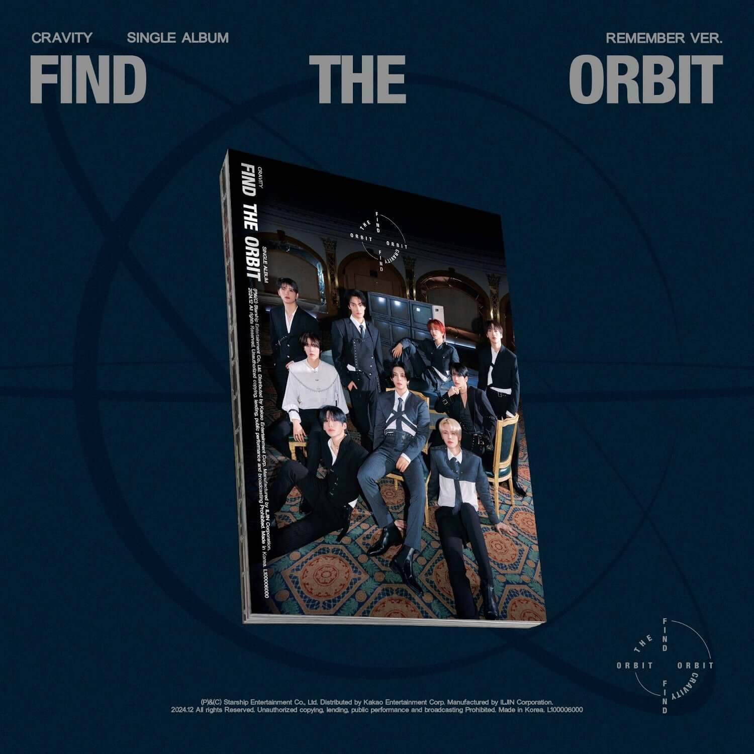 CRAVITY - CRAVITY Single Album [FIND THE ORBIT] (_REMEMBER v | Kool Seoul - Buy Kpop Albums Online