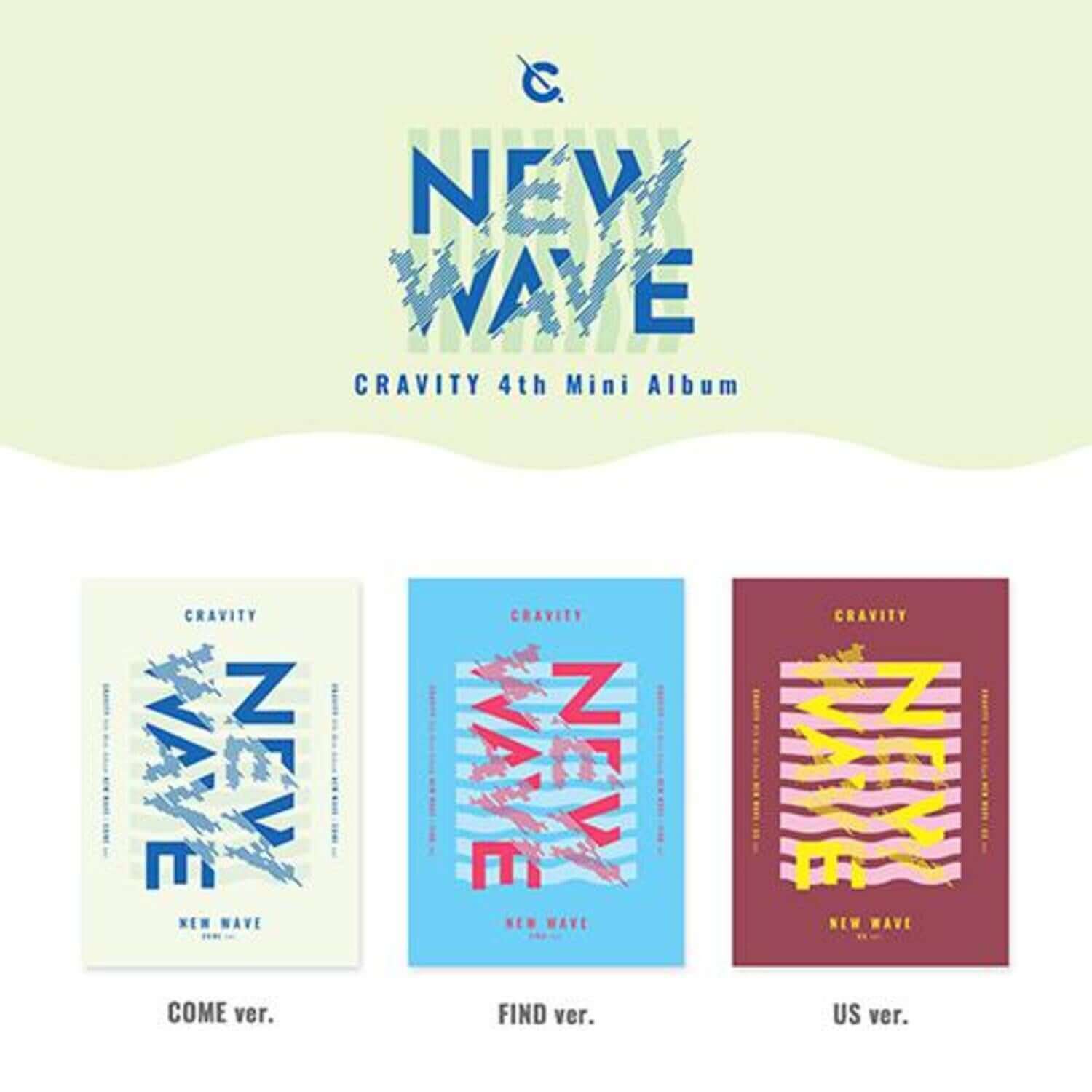 CRAVITY - [NEW WAVE] (4TH ) (Set of 3) - Kpop Album | Kool Seoul - Buy Kpop Albums Online