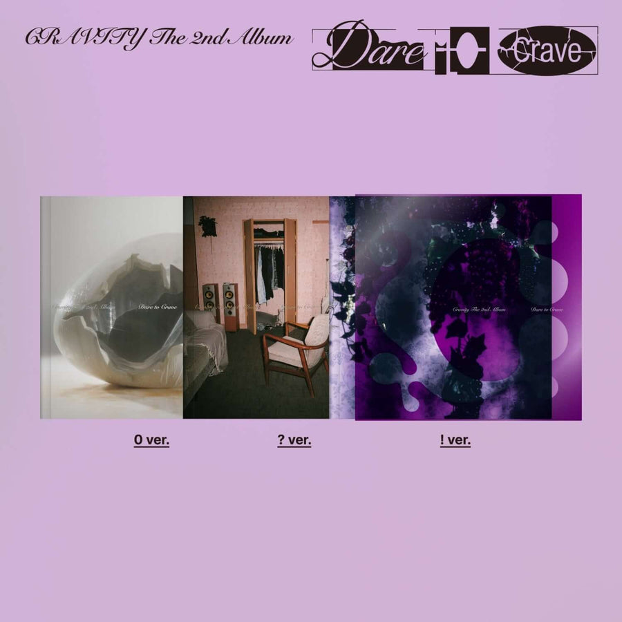 Cravity - The 2nd Album [Dare To Crave] (3種のうちランダム1枚) - Kpopアルバム