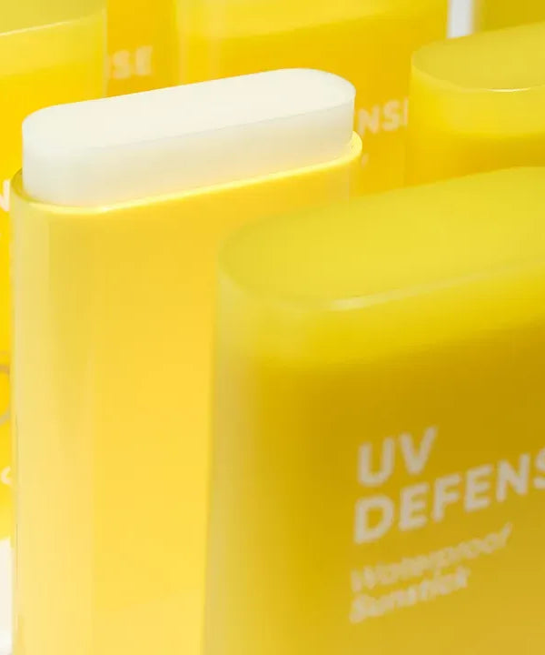 BANILACO UV Defense Waterproof Sun Stick SP50+ PA++++ in yellow packaging