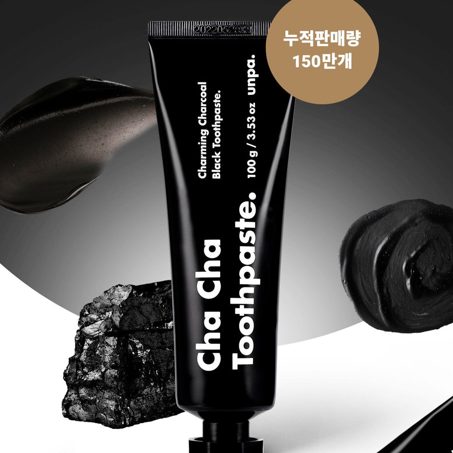 UNPA Cha Cha Toothpaste Charming Charcoal