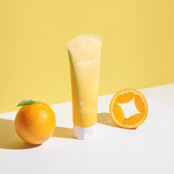 FRUDIA Citrus Brightening Micro Cleansing Foam 145g available on Koolseoul.com, your Korean Eshop from Seoul !