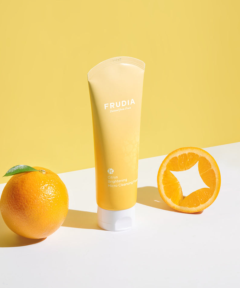 FRUDIA Citrus Brightening Micro Cleansing Foam 145g | Kool Seoul