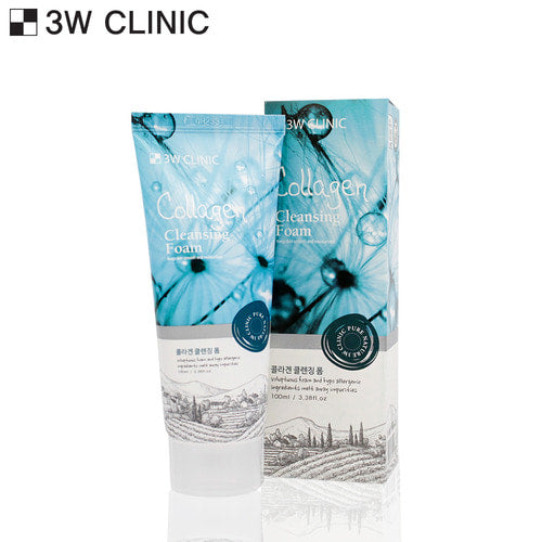 3W CLINIC Cleansing Foam 100ml | Kool Seoul