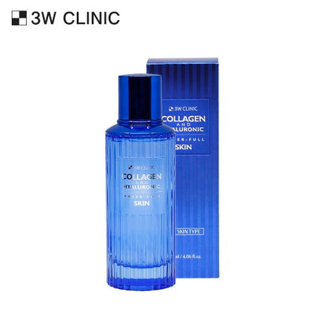 3W CLINIC Collagen And Hyaluronic Water-Full Skin 120ml