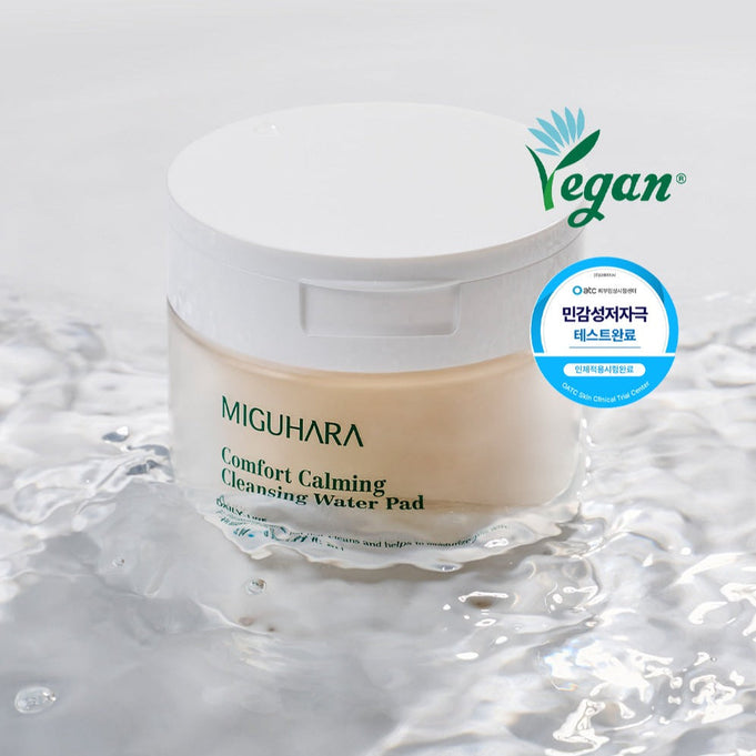 MIGUHARA Comfort Calming Cleansing Water Pad 70p | Kool Seoul