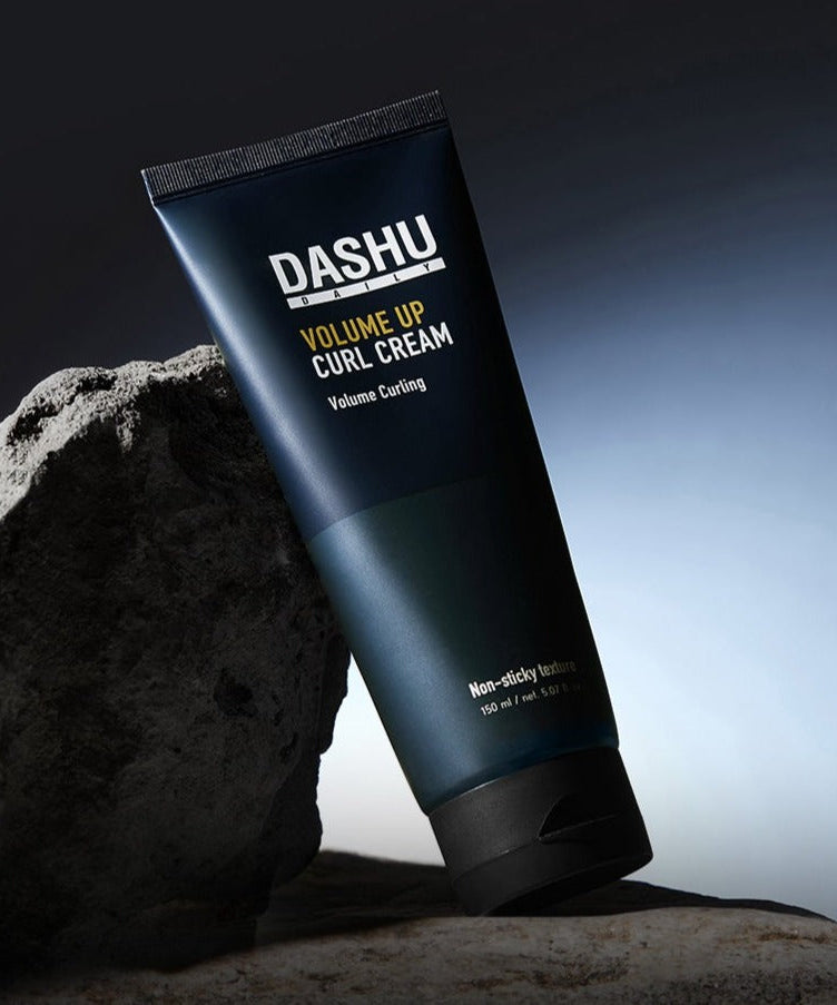 DASHU Volume Up Curl Cream 150ml - Gentleman Korea premium Korean men’s curl cream for volume and styling