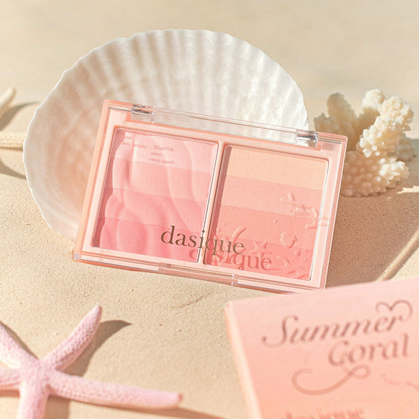 DASIQUE Blending Layer Cheek #01 Summer Coral available on Koolseoul.com, your Korean Eshop from Seoul !