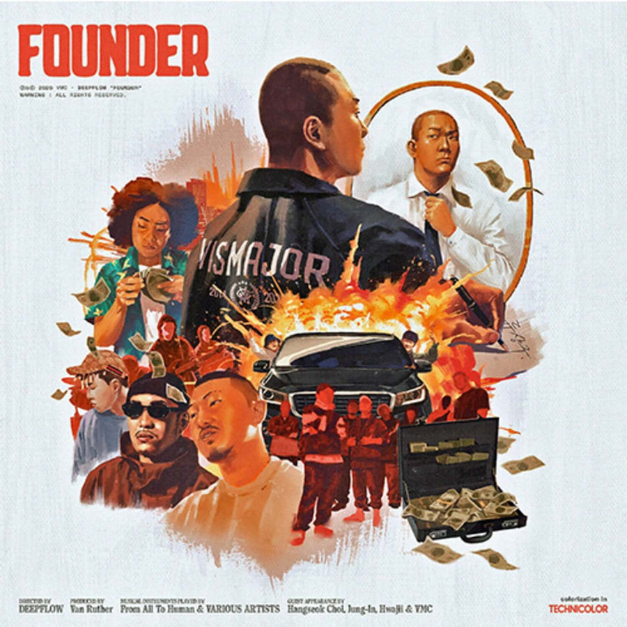 Deepflow - 4th Album [Founder] (Standard) - Kpop アルバム