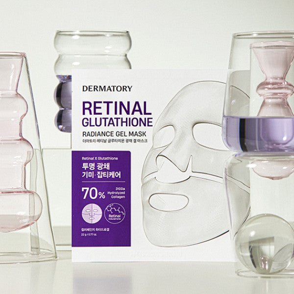 DERMATORY Retinal Glutathione Radiance Gel Mask available on Koolseoul.com, your Korean Eshop from Seoul !