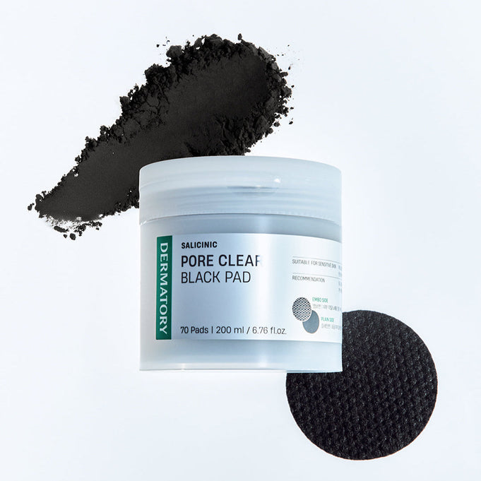 DERMATORY Salicinic Pore Clear Black Pad 70 Pads
