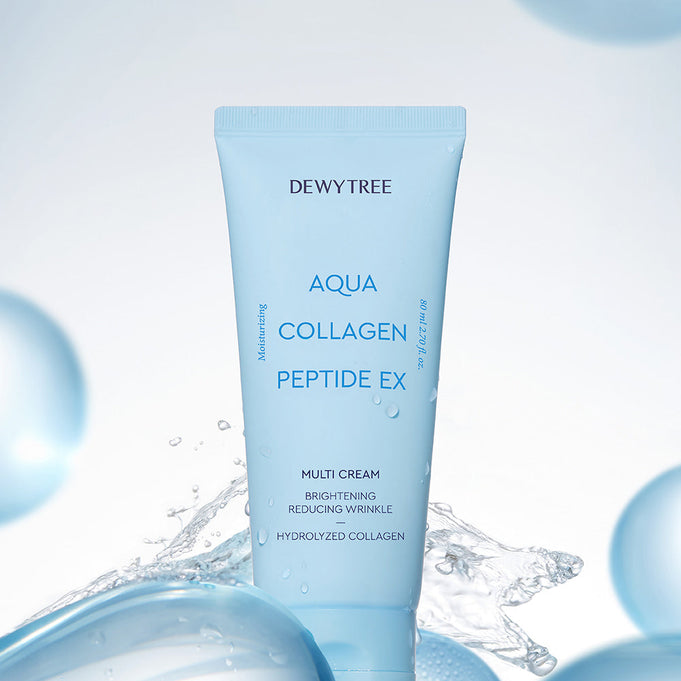 DEWYTREE Aqua Collagen Peptide EX Multi Cream 80ml disponible sur Ma petite Coree, ton Eshop 100% K-beauty en direct de Seoul