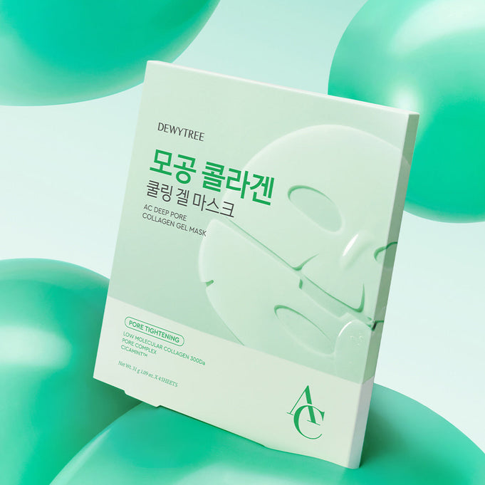 DEWYTREE AC Deep Pore Collagen Gel Mask 4 Sheets