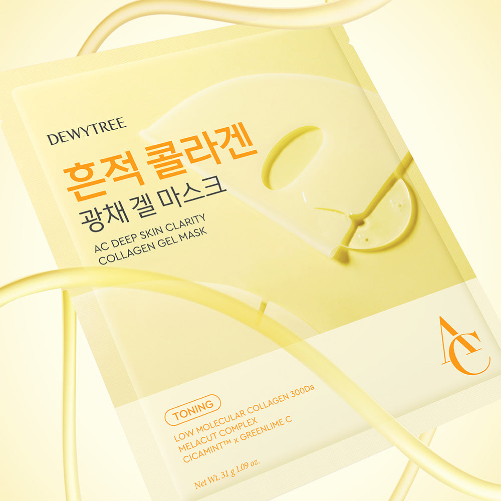 DEWYTREE AC Deep Skin Clarity Collagen Gel Mask 4 Sheets