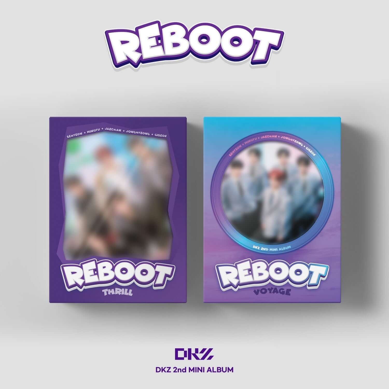DK - 2nd Mini Album [REBOOT] (Set of 2) - Kpop Album | Kool Seoul - Buy Kpop Albums Online