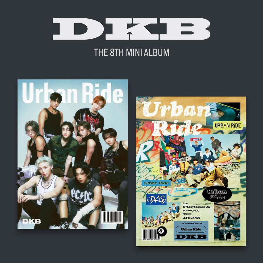 Dkb - 8th Mini Album [Urban Ride] (Urban Ver. / Ride Ver.) (セット) - Kpop アルバム