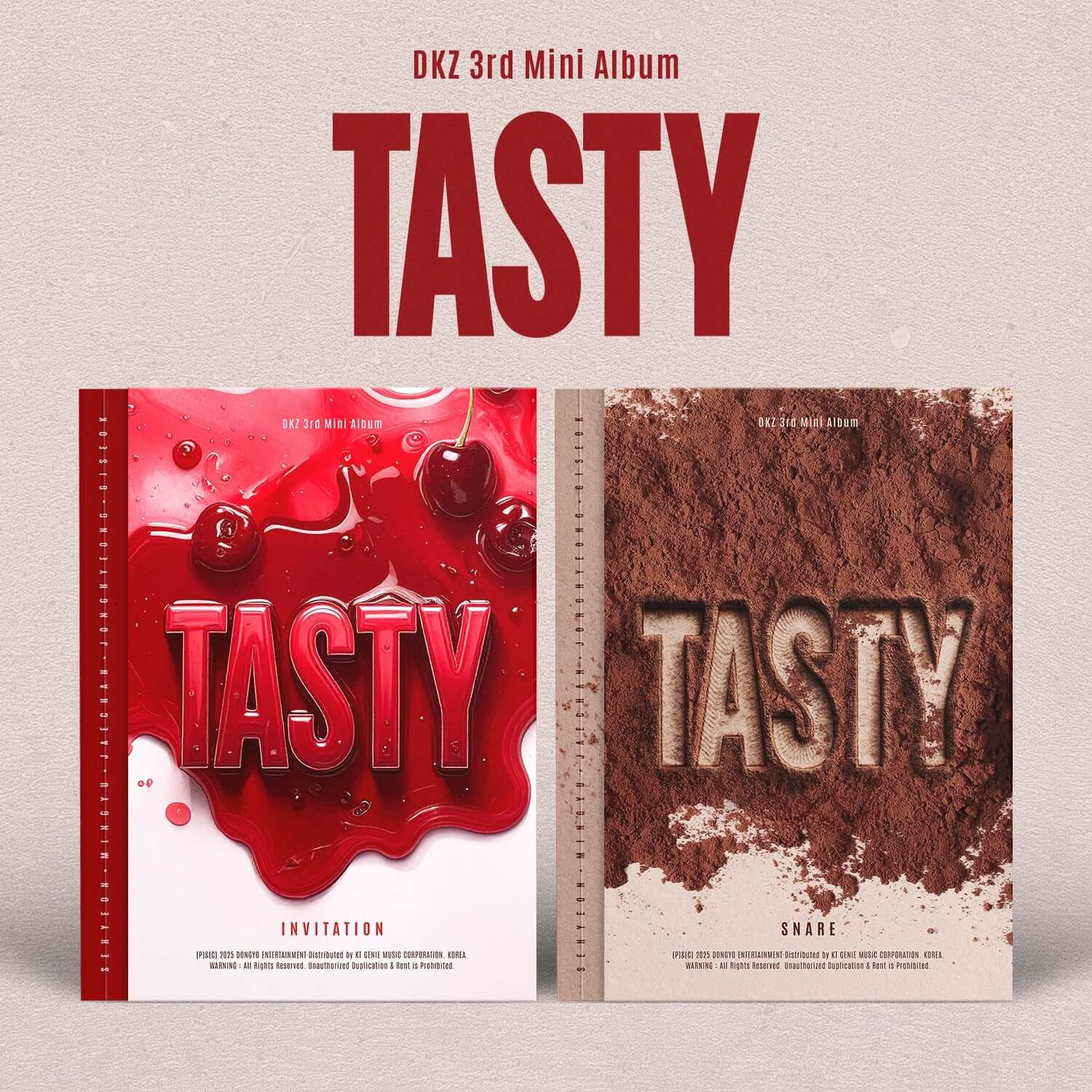 DKZ - 3rd Mini Album [TASTY] (2 SET) - Kpop Album | Kool Seoul - Buy Kpop Albums Online