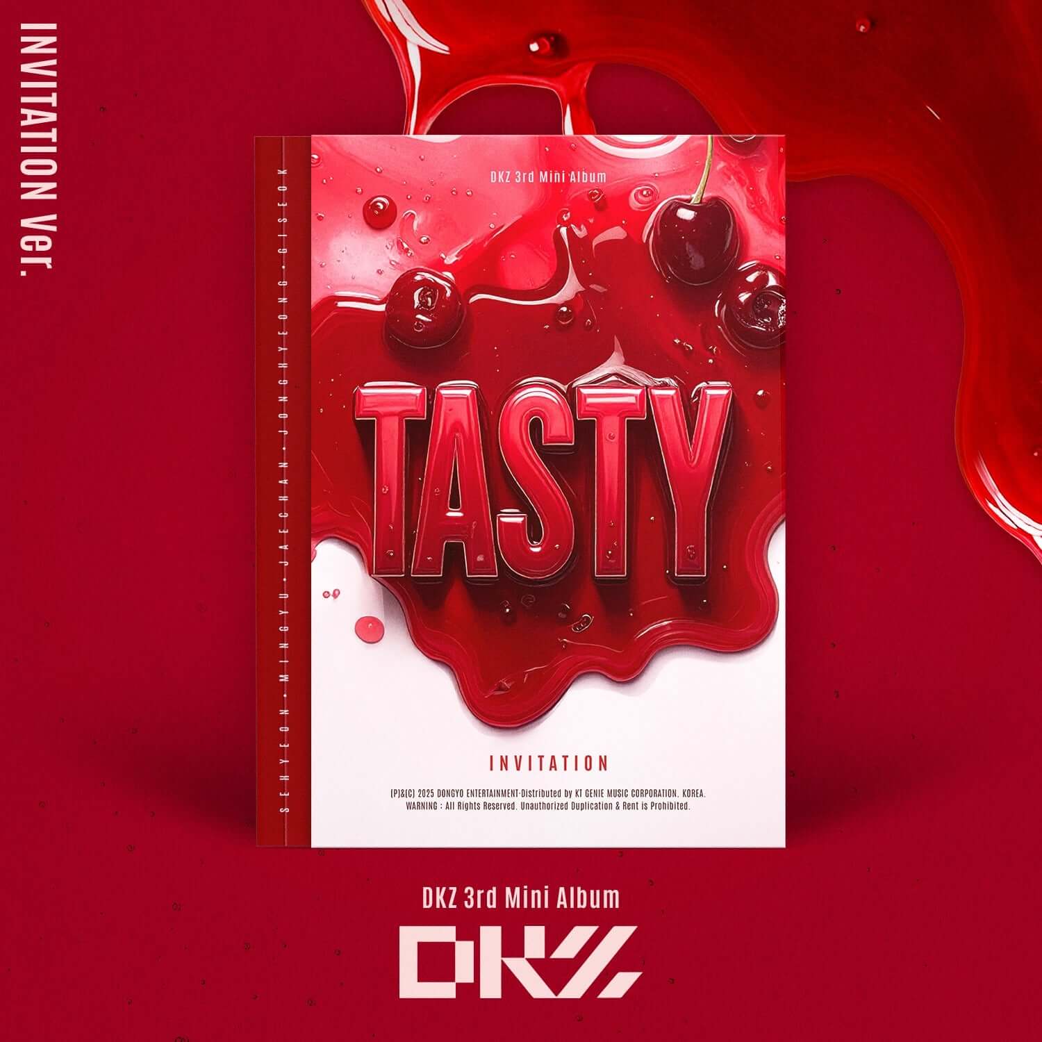 DKZ - 3rd Mini Album [TASTY] (INVITATION ver.) - Kpop Album | Kool Seoul - Buy Kpop Albums Online
