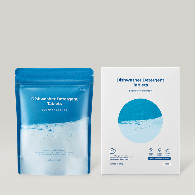 DONGGUBAT Dishwasher Detergent Tablets 60 240g