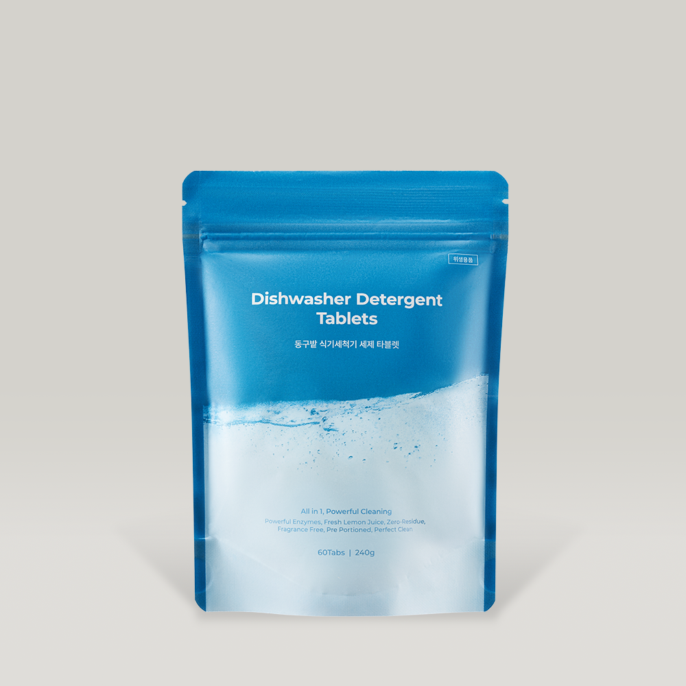 DONGGUBAT Dishwasher Detergent Tablets 60 240g packaging.