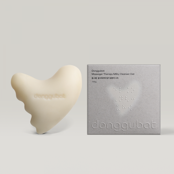 DONGGUBAT Gwalsa Therapy Milky Cleanser Oat 110g packaging and bar for skincare.