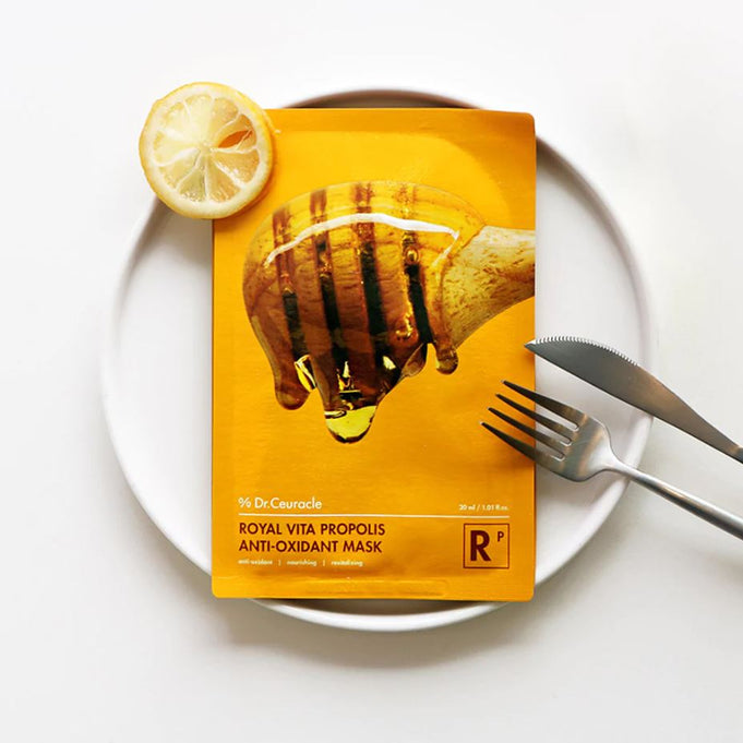 DR.CEURACLE Royal Vita Propolis Glow Mask (10EA)