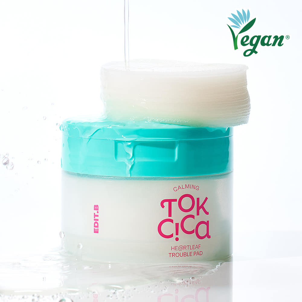 Edit.B Calming Tok Cica Heartleaf Trouble Pad 70p 160ml