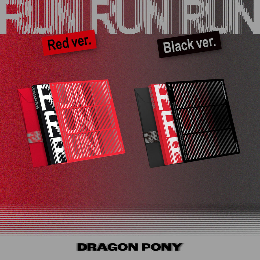 Dragon Pony - [Run Run Run] (セット Ver.) - Kpop アルバム