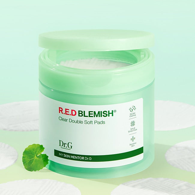 Dr.G Red Blemish Clear Double Soft Pads 60 Sheets